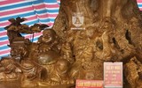Choáng ngợp ngắm bộ kỳ mộc 7 món 'tứ linh quần tụ', giá 3,5 tỷ đồng